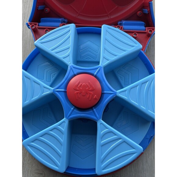 Spidey&Amazing Friends Action Launch Carry Case 12in Rotating Organizer JAZWEARS - Picture 8 of 9